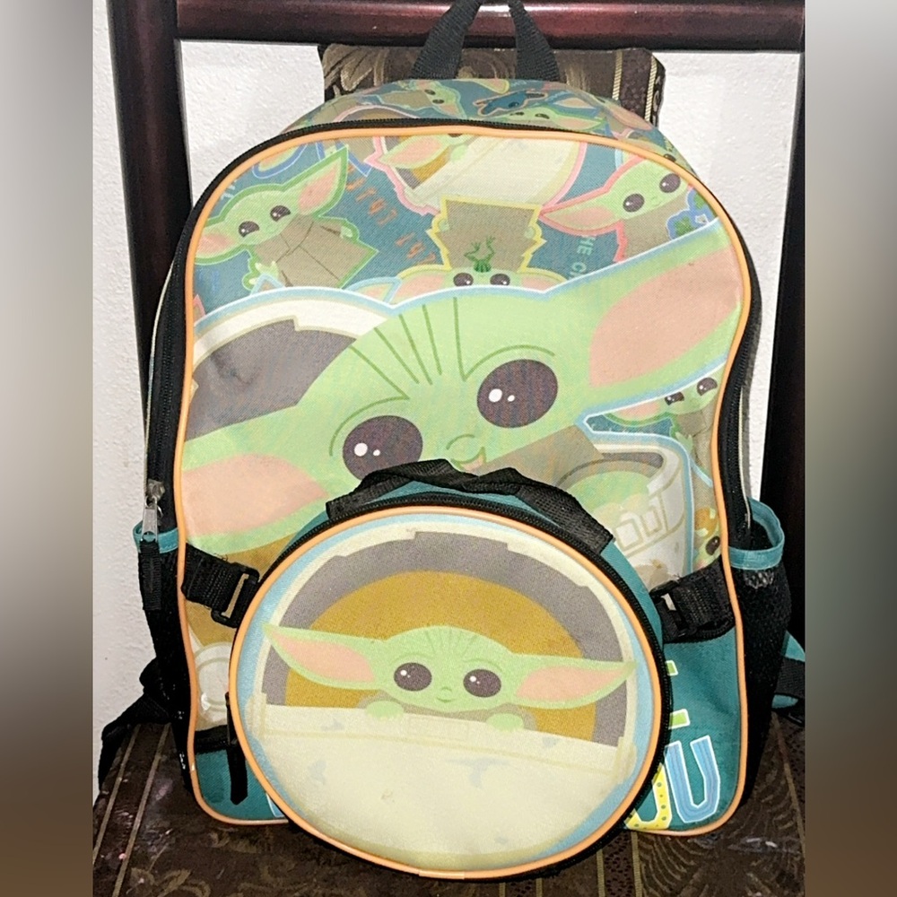 Star Wars Green and Black Kids Backpack